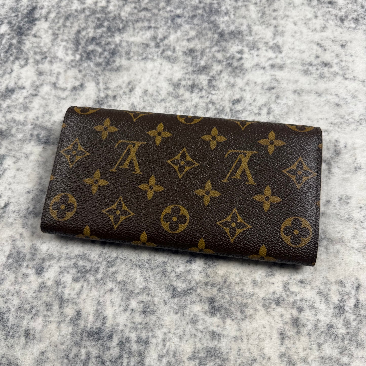 Louis Vuitton Monogram Canvas Sarah Long ʼBrown’ Wallet