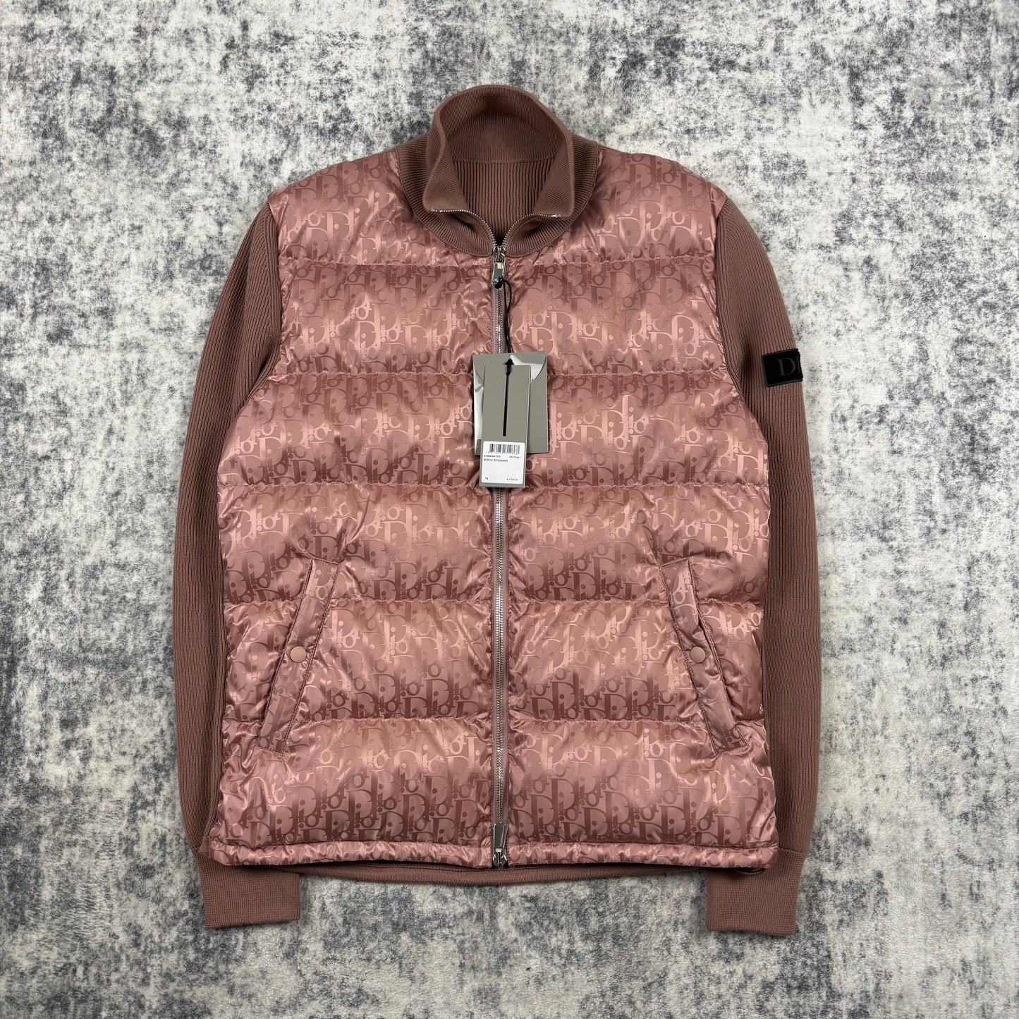 Dior Oblique Knit Down ʼRose’ Jacket