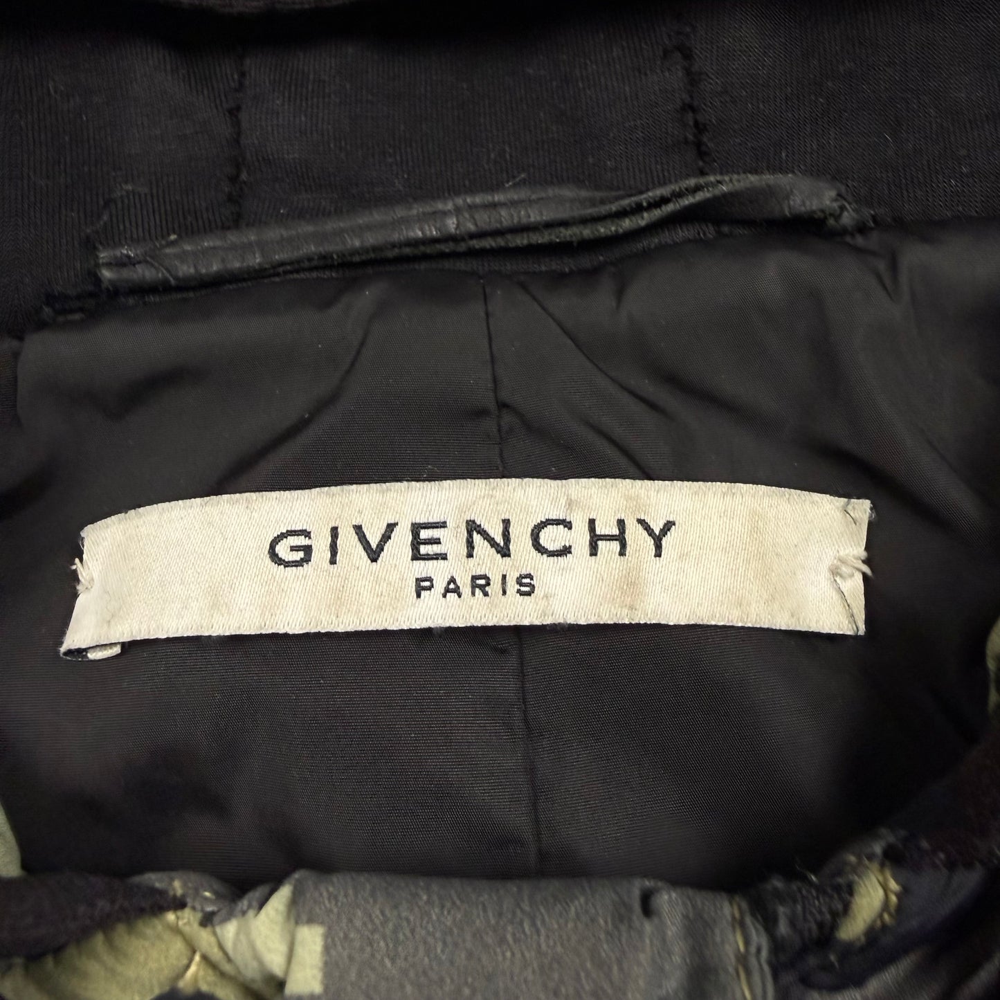 Givenchy FW15 Digital Camo Hooded Puffer Jacket