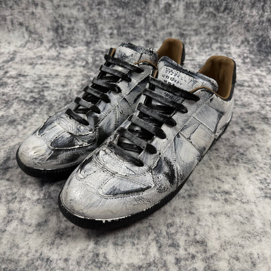 Maison Margiela Replica GAT ‘Aged Paint / Distressed Crackle’ Sneakers