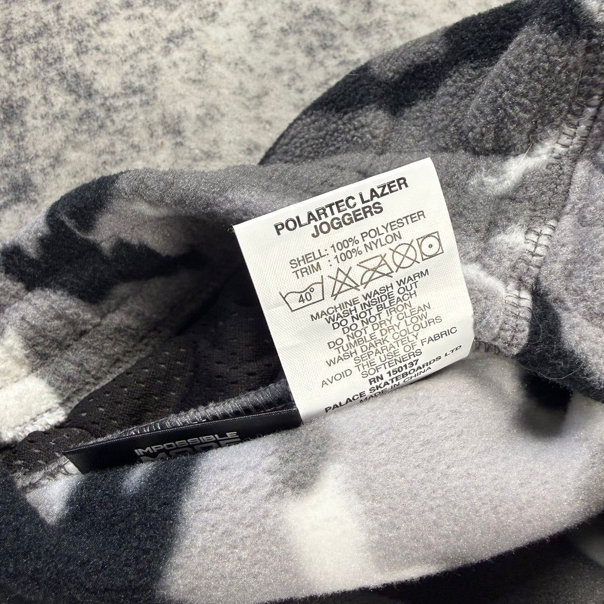 Palace Polartec Lazer Camo Fleece Joggers