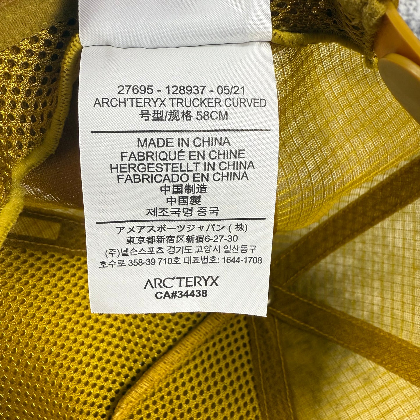 Arc’teryx Trucker Curved Cal