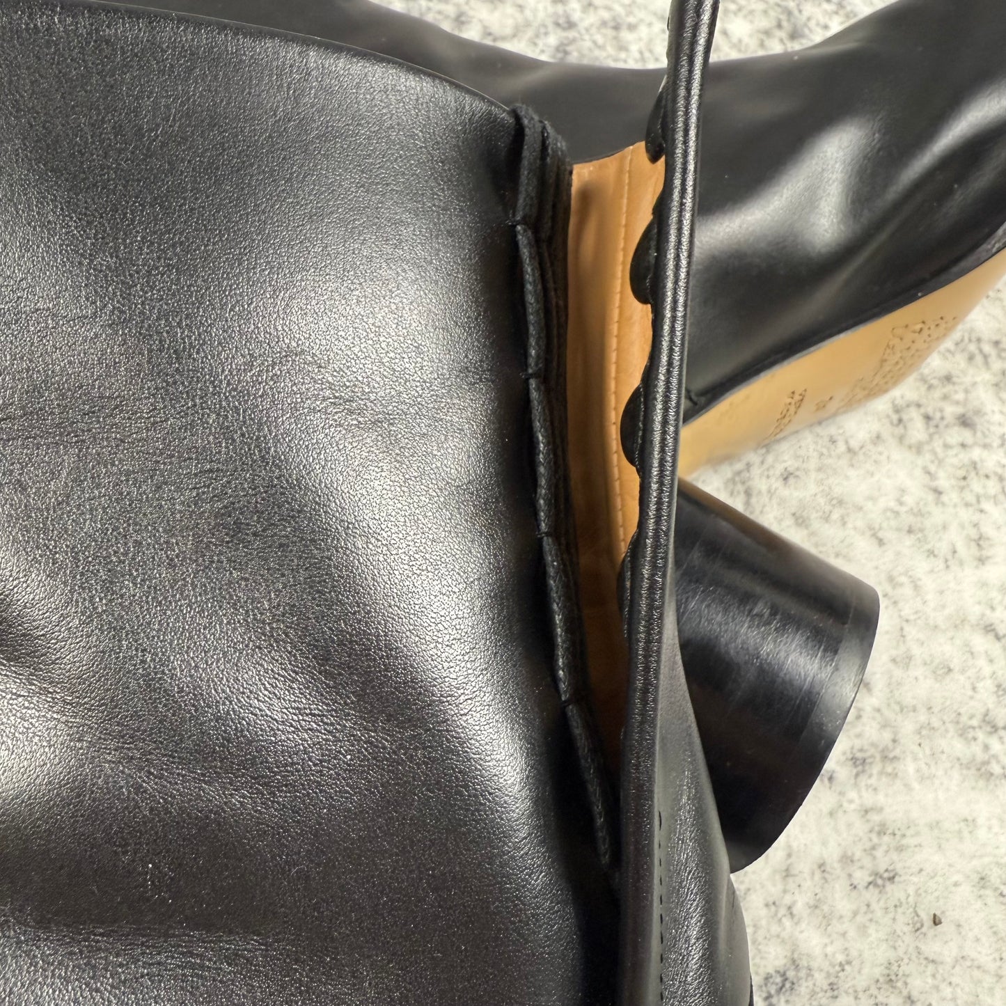 Maison Margiela Tabi Leather Ankle ‘Black’ Boots