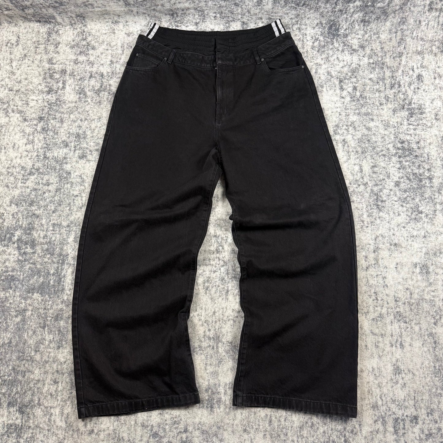 Adidas & KSENIASCHNAIDER Baggy Denim ‘Black’ Jeans