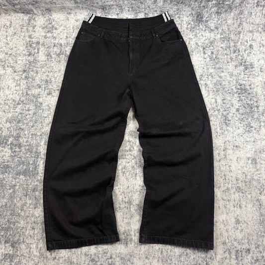 Adidas & KSENIASCHNAIDER Baggy Denim ‘Black’ Jeans