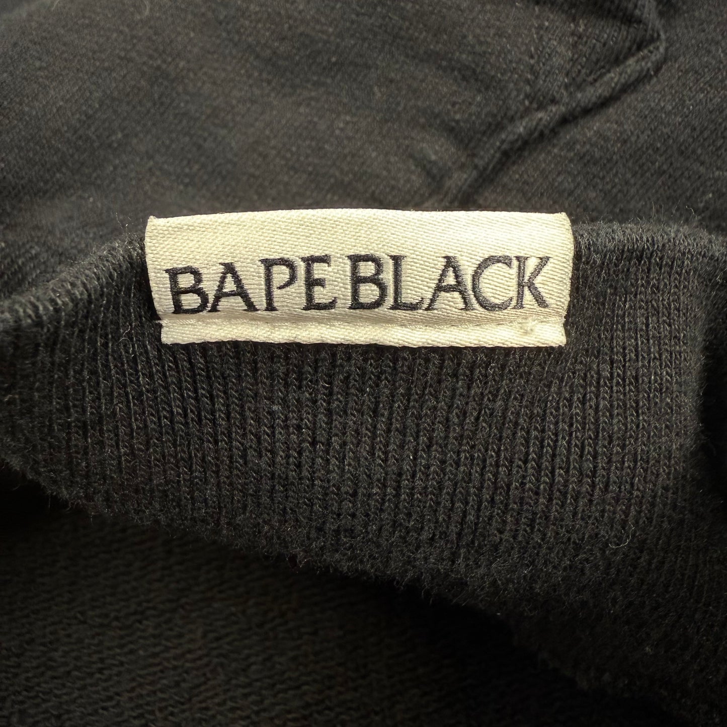 BAPE Black One Point Pullover Hoodie