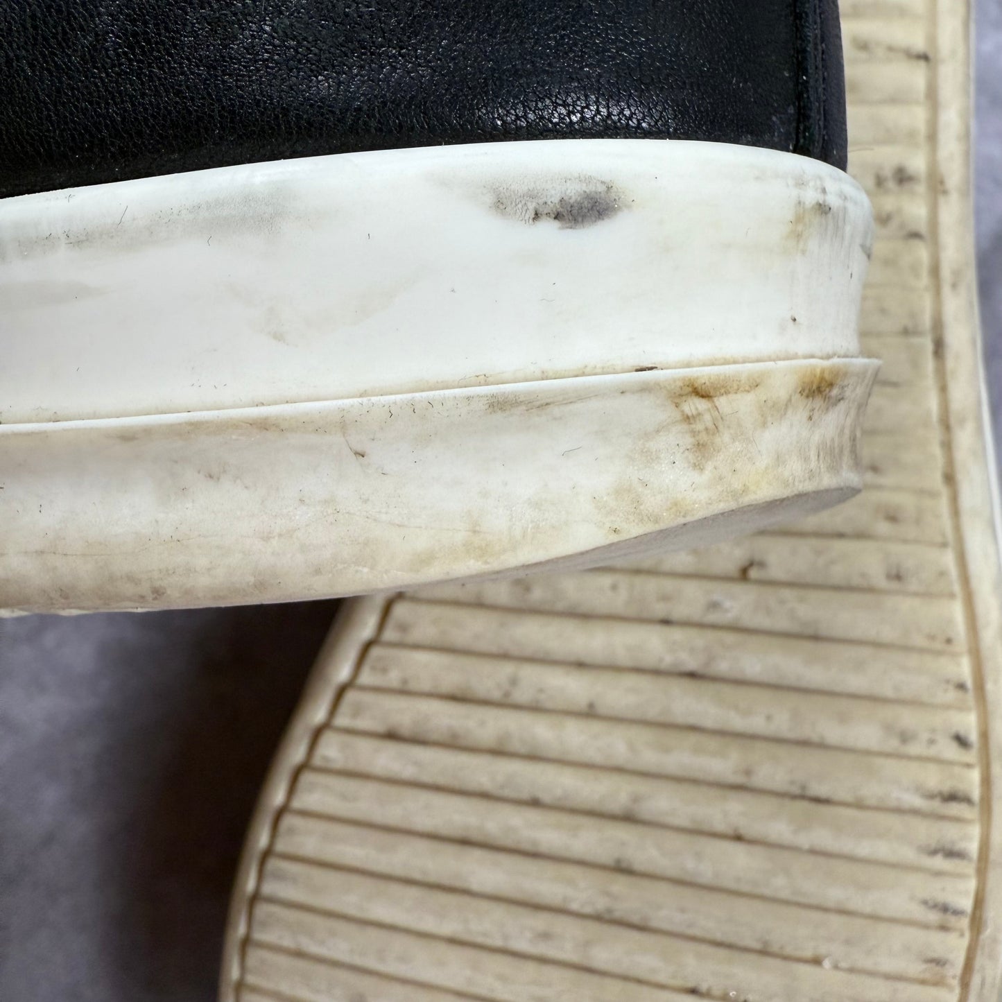 Rick Owens Mainline Low ‘Black/Milk’ Ramones