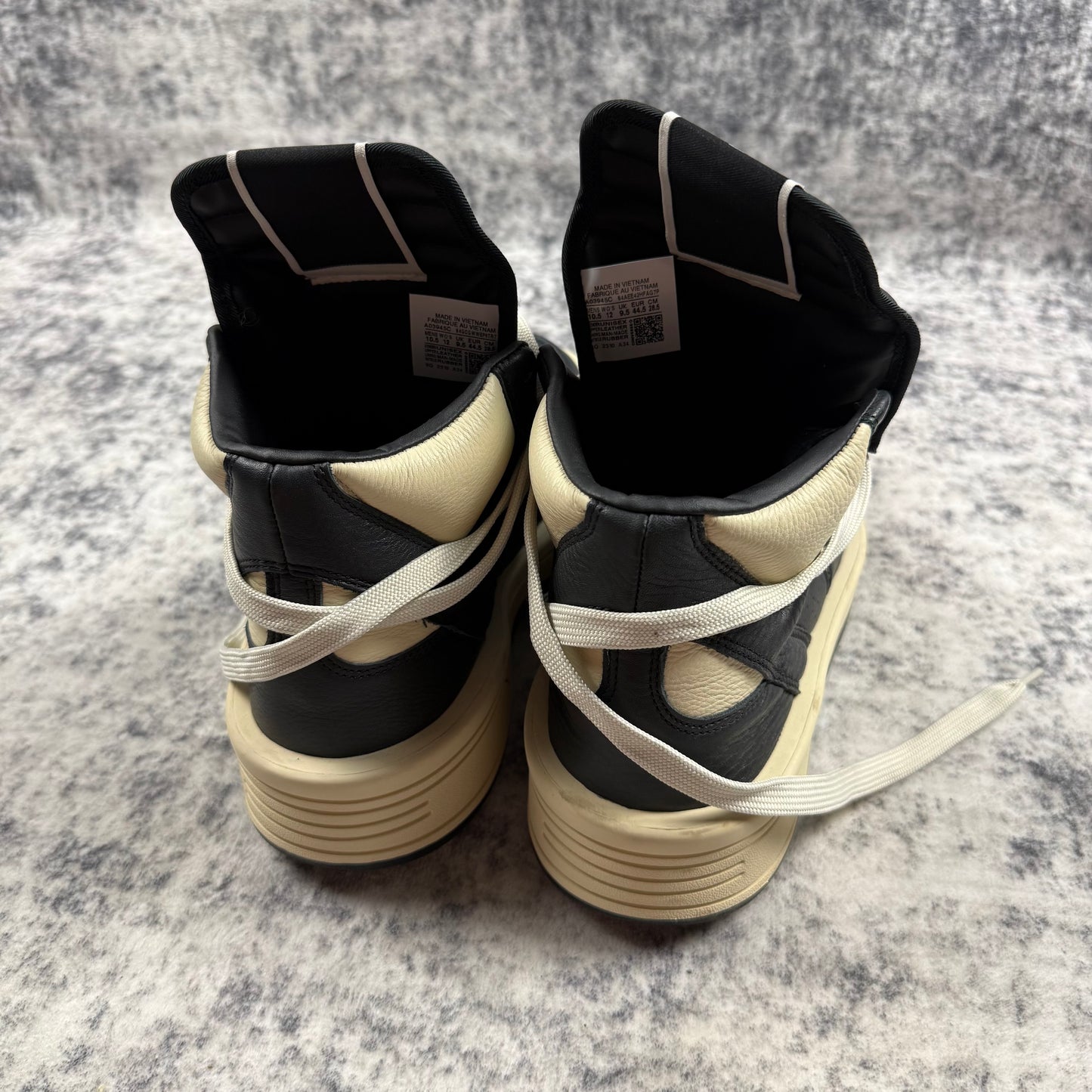 Rick Owens x Converse DRKSHDW TURBOWPN ‘Black/Milk’ Shoes