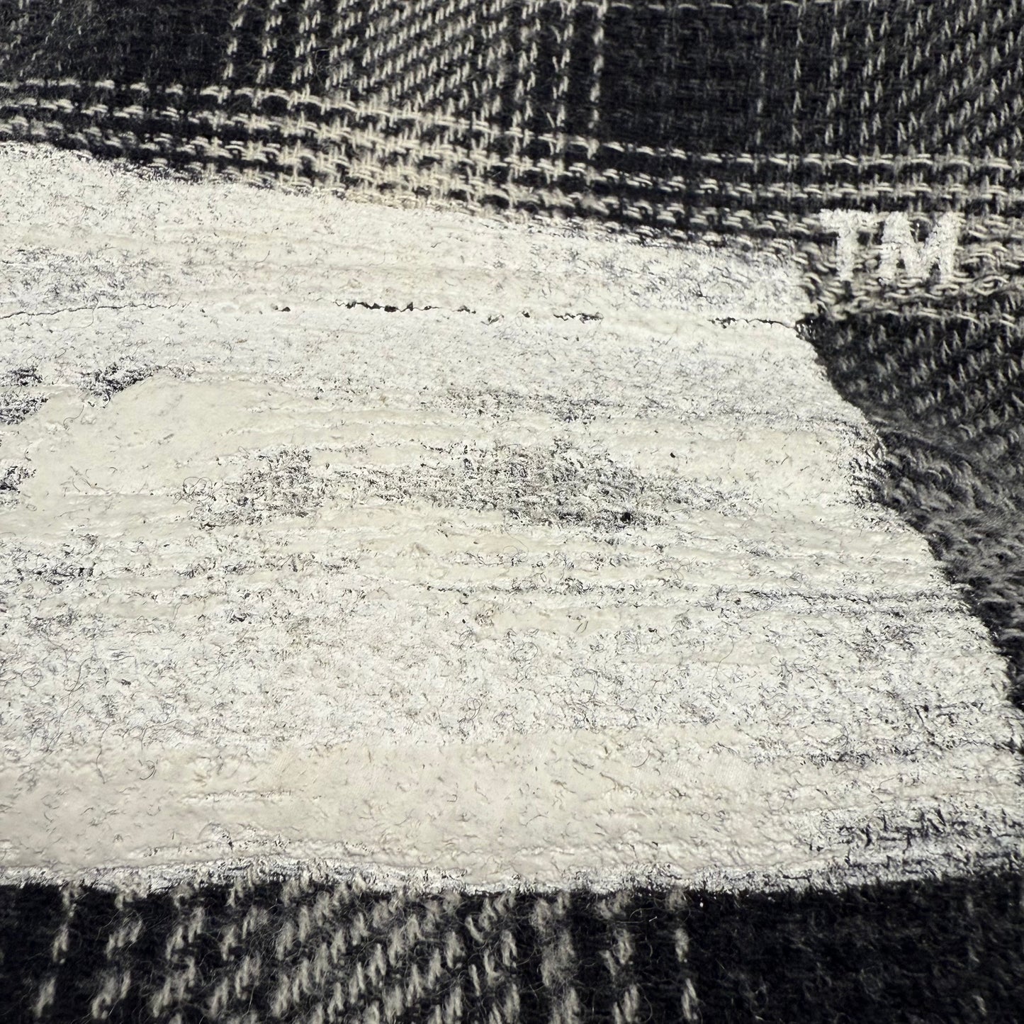 Off-White Outline Arrow Flannel Shirt Grey/Black