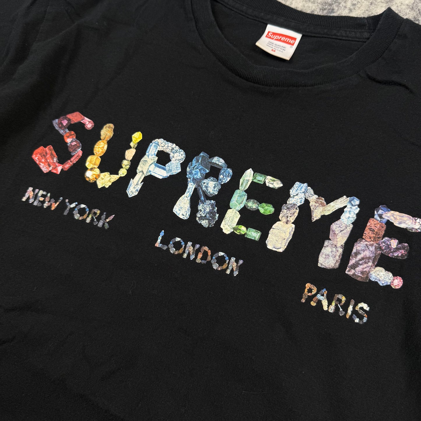 Supreme SS18 Rocks ʼBlack’ T-Shirt