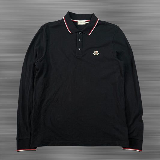 Moncler Polo Long Sleeve ‘Navy’