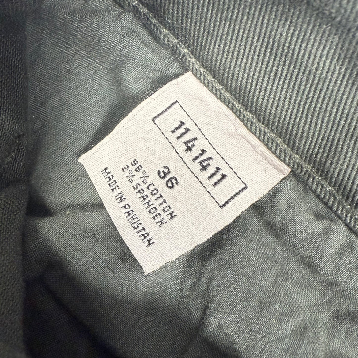 KDNK Distressed Flared ‘Green’ Jeans