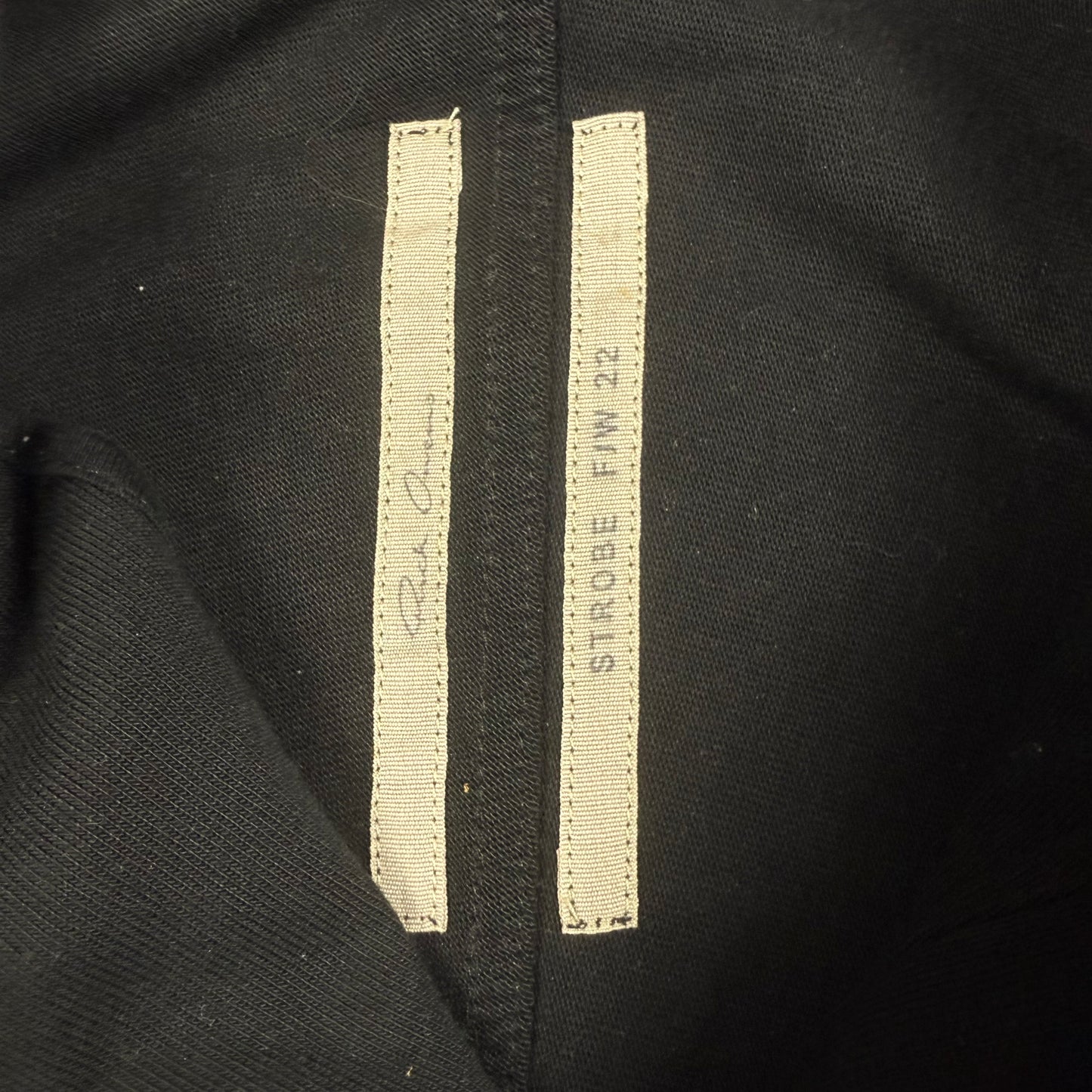 Rick Owens FW/22 Front Pockets ‘Black’ Zip Hoodie