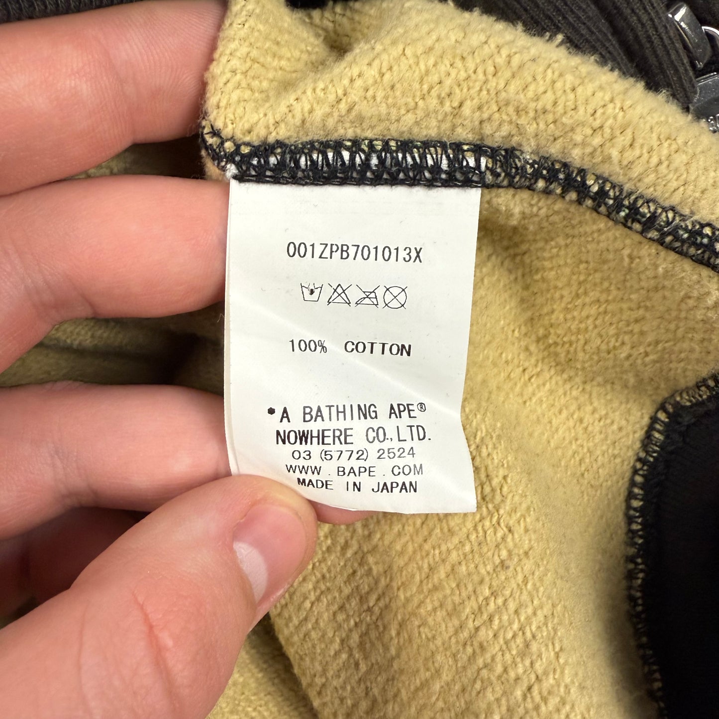BAPE Ursus Tiger Camo Shark Zip Up Hoodie