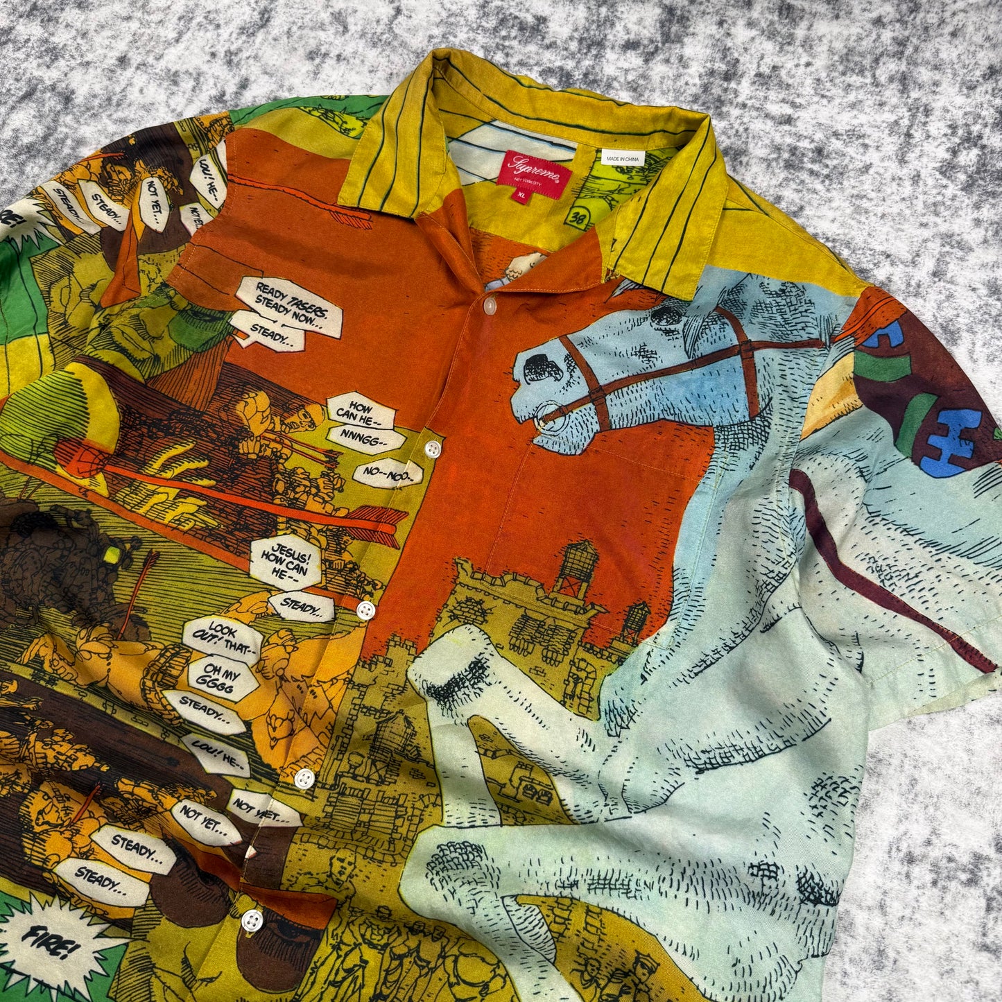 Supreme Ronin SS/18 Silk Button Up Shirt