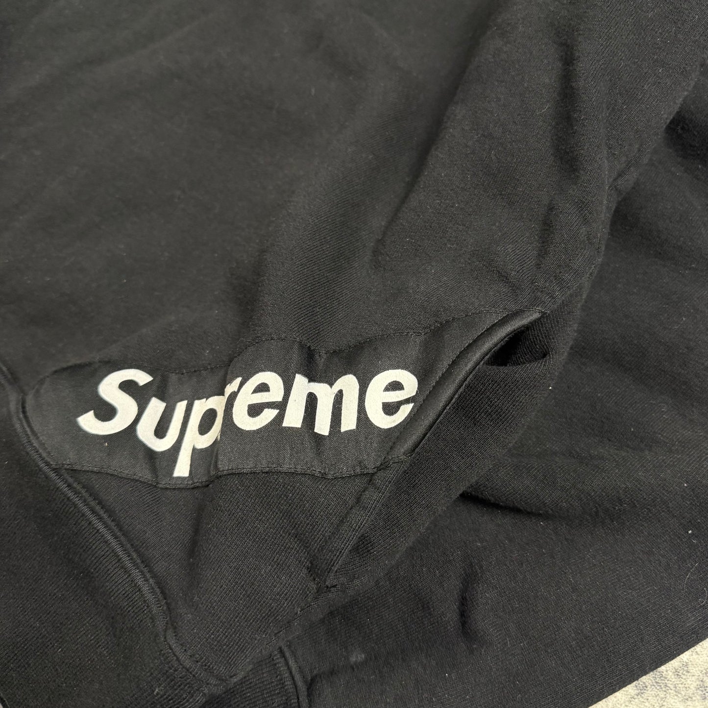 Supreme Corner Label ‘Black’ Hoodie