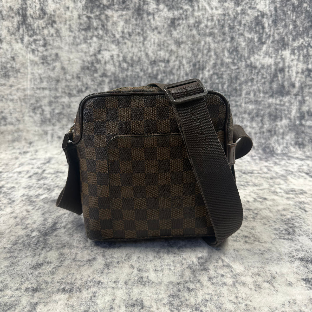 Louis Vuitton Damier Ebene Olav PM Crossbody Bag
