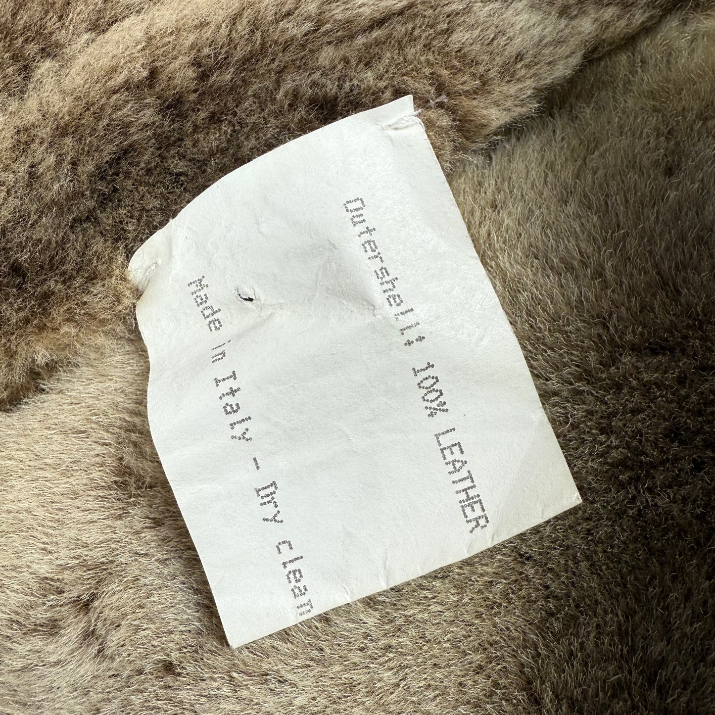 Gianni Versace Vintage 80-90s Leather Fur Coat