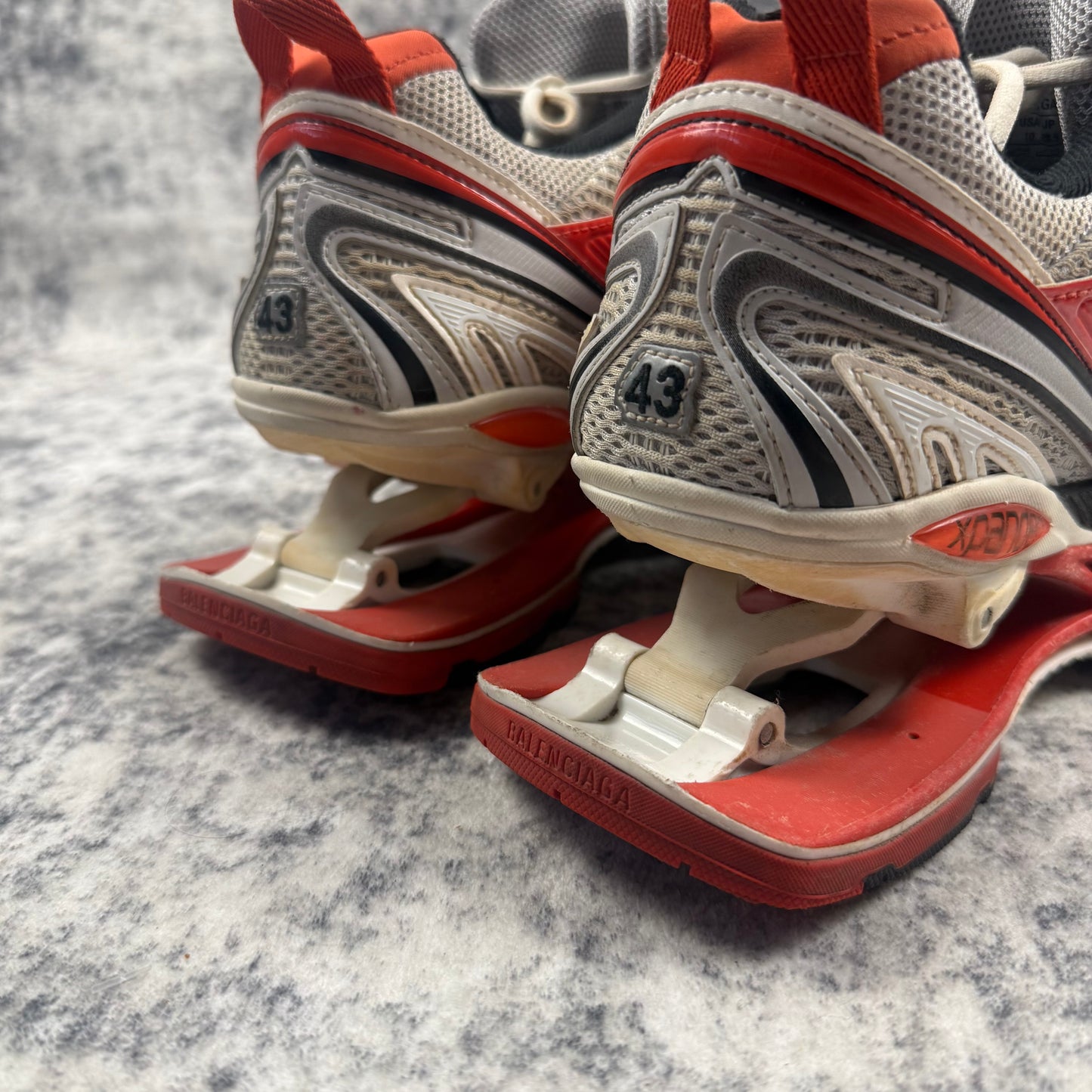 Balenciaga SS22 X-Pander ‘Red/Silver’ Shoes