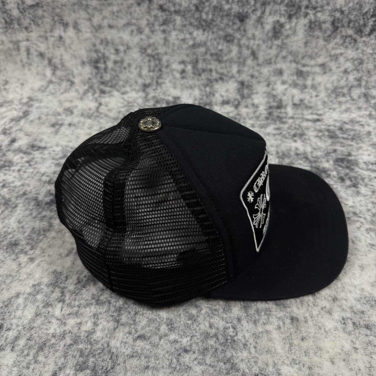 Chrome Hearts Hollywood USA ‘Black’ Trucker Cap