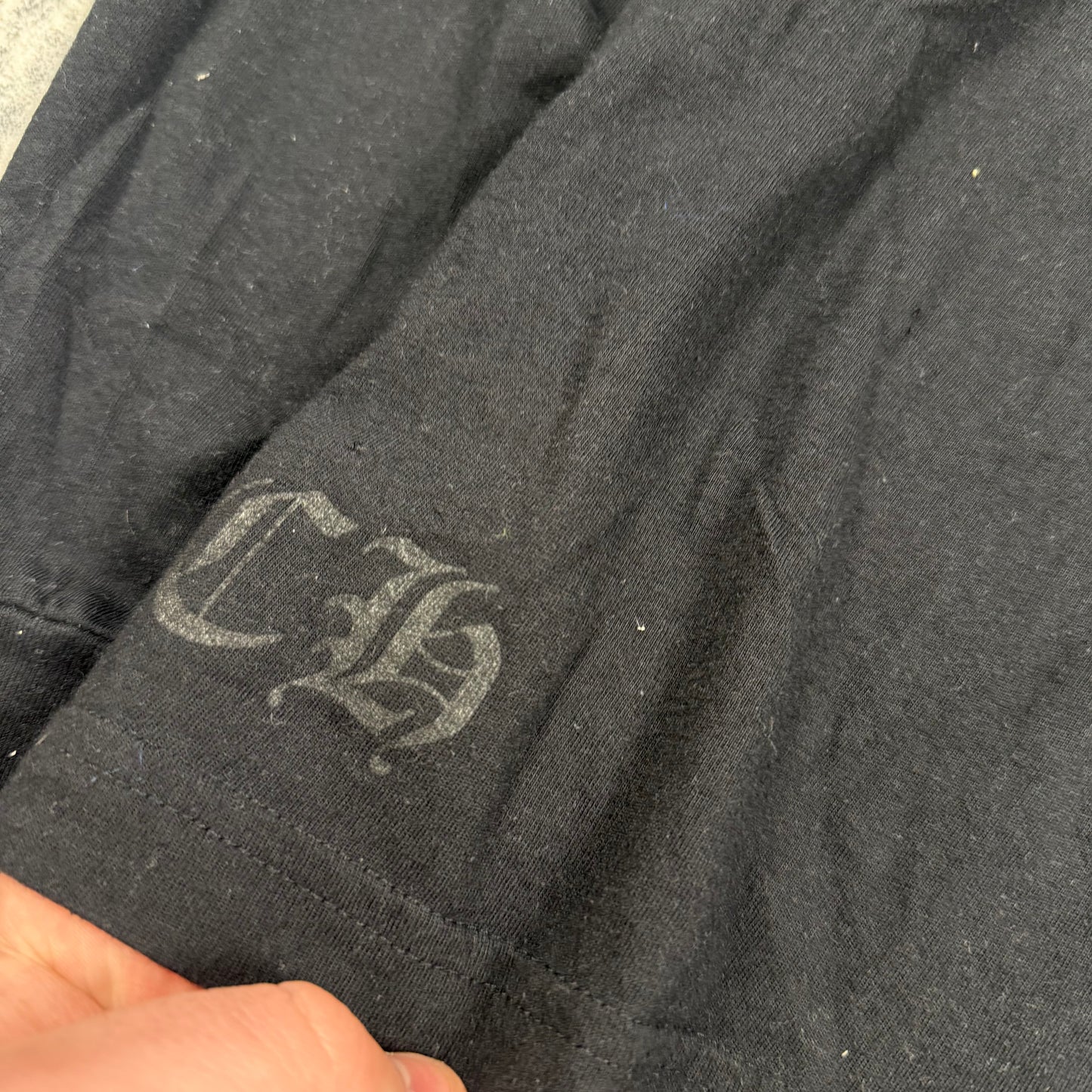 Chrome Hearts Script Logo ‘Black’ Long Sleeve