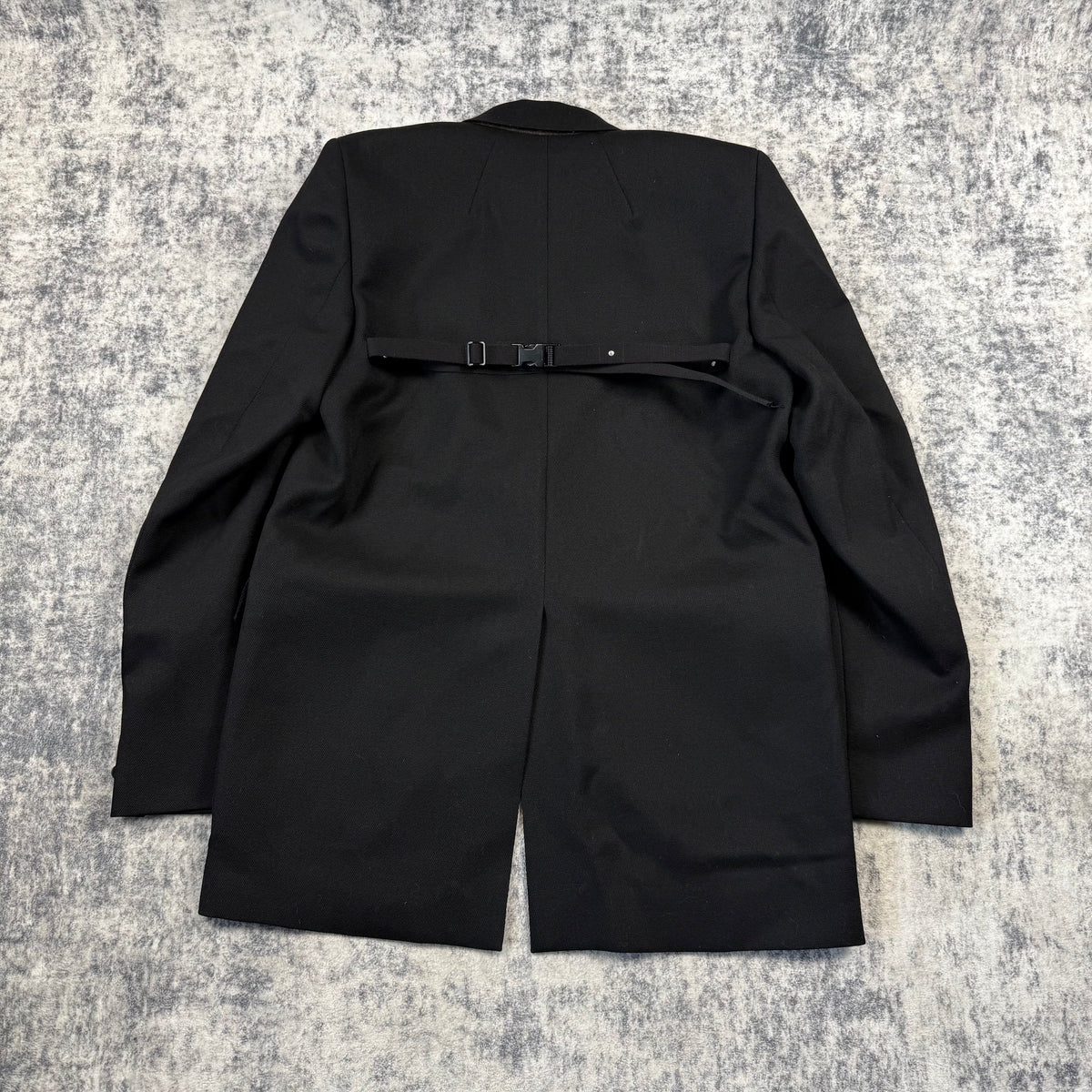 Rick Owens FW/24 Porterville Black Wool Drill Tatlin Blazer