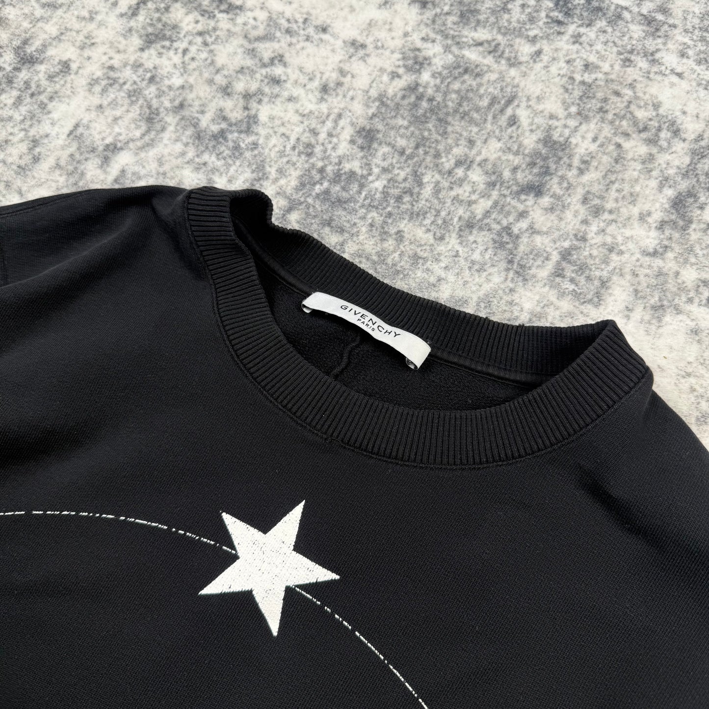Givenchy FW/15 Screaming Monkeys Graphic ‘Black’ Distressed Sweatshirt