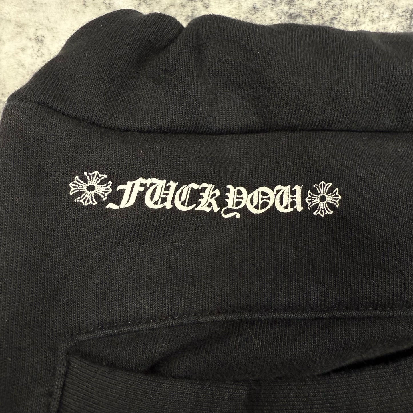 Chrome Hearts ‘F*ck You’ Horseshoe ‘Black’ Sweatpants