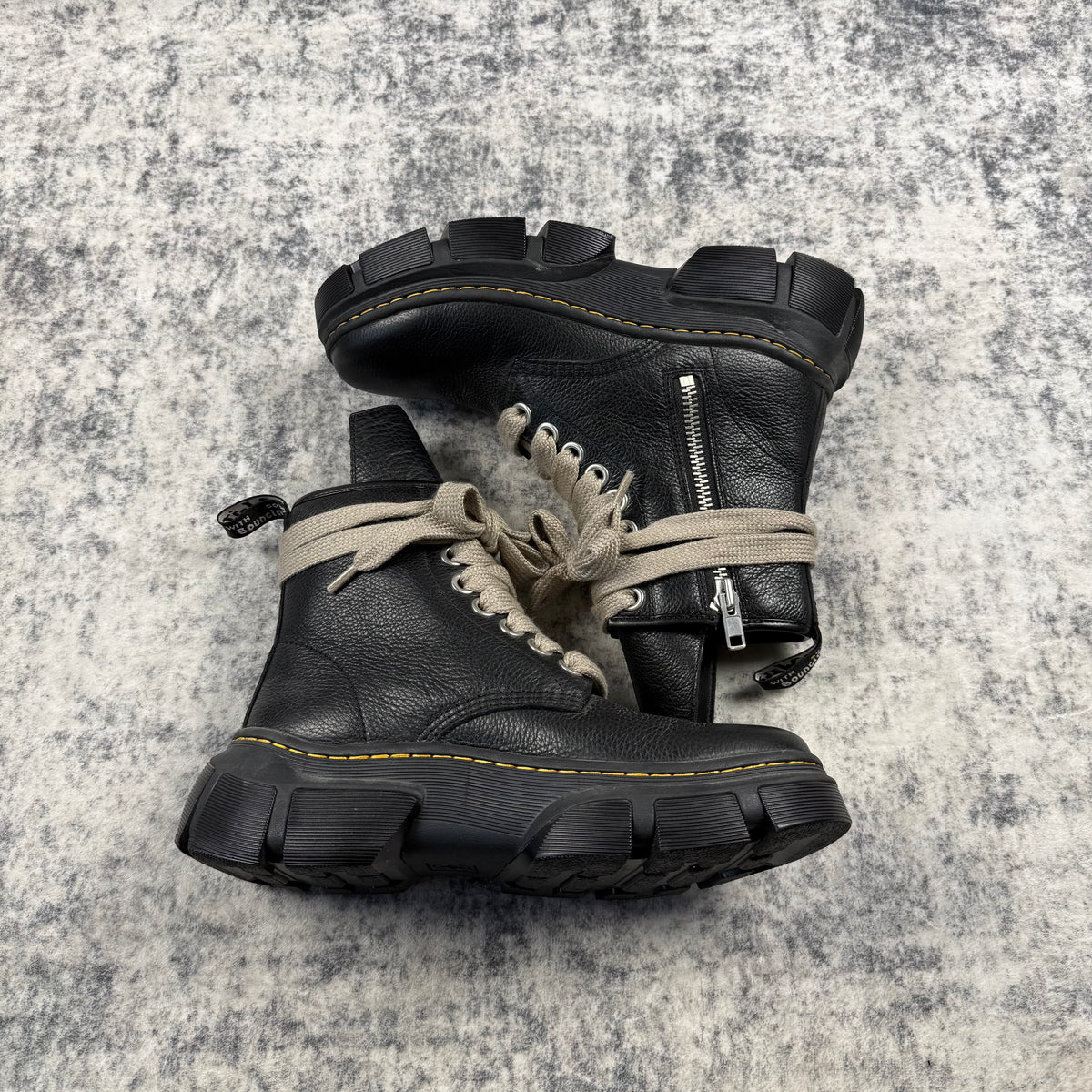 Rick Owens x Dr. Martens 1460 DMXL Jumbo Lace Boots