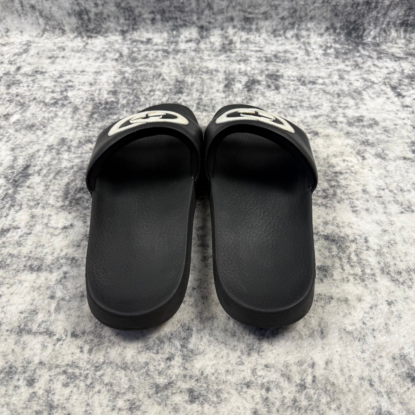 Gucci Slide Interlocking G ‘Black/White’