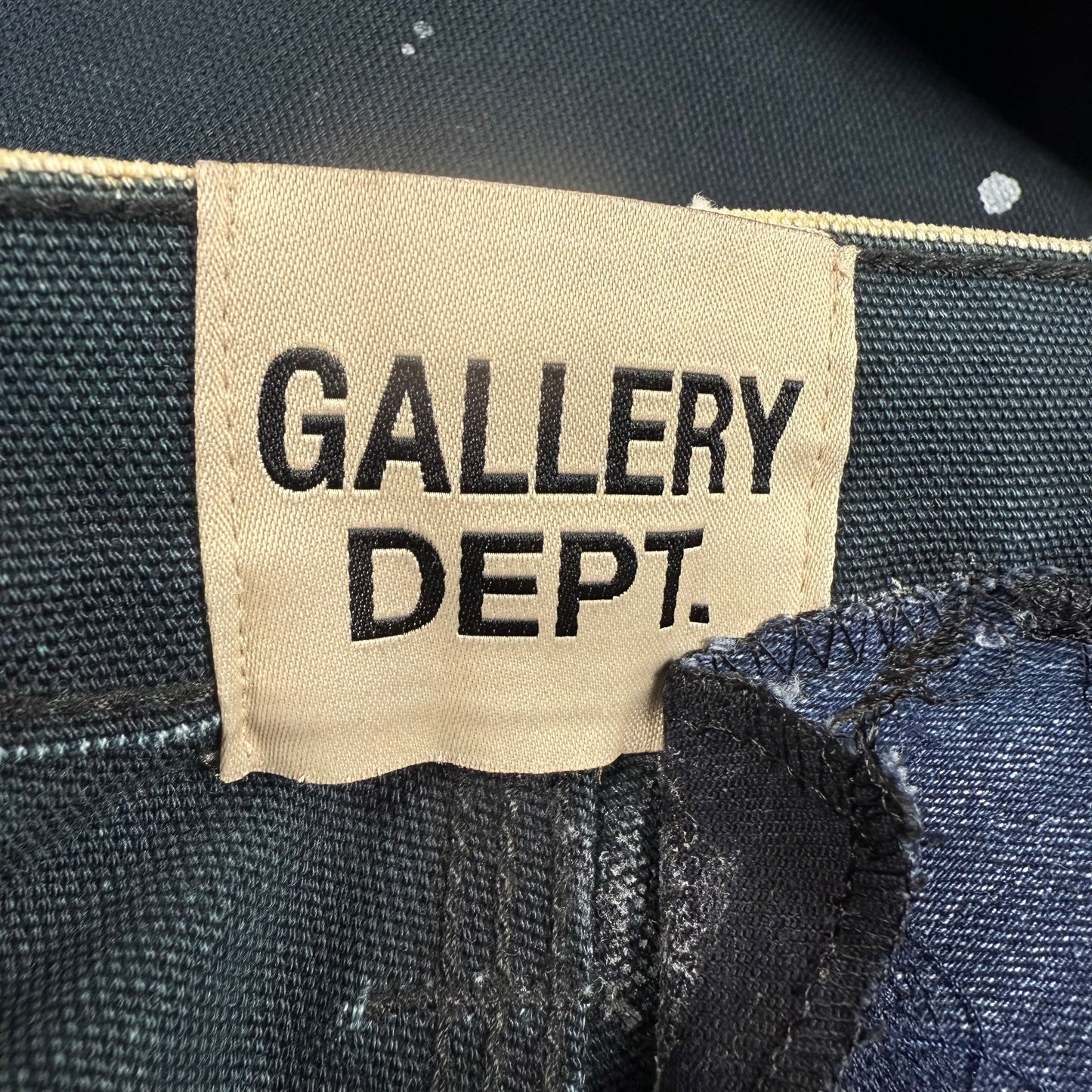 Gallery Dept. Paint Splatter LA Flared Carpenter Jeans