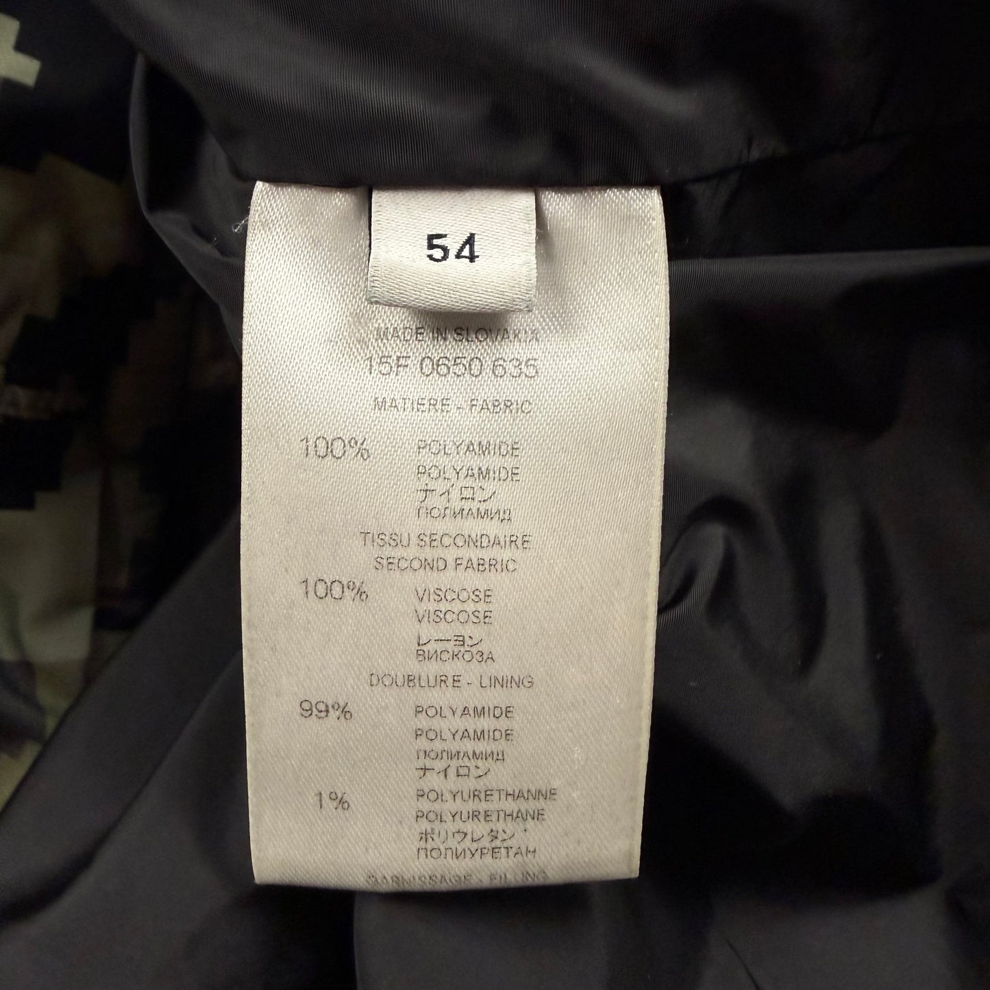 Givenchy FW15 Digital Camo Hooded Puffer Jacket