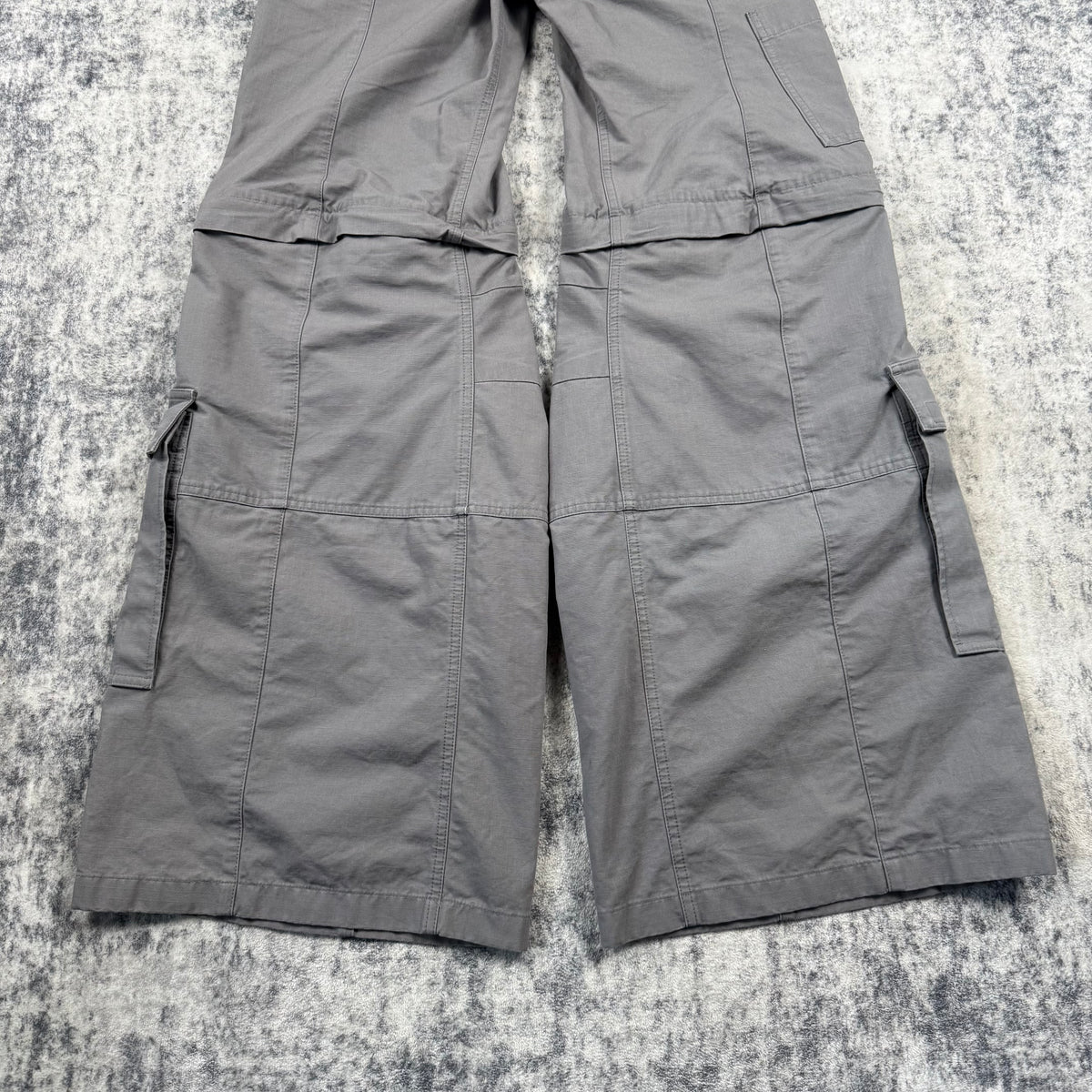 Balenciaga FW23 Convertible Flared Cargo Pants