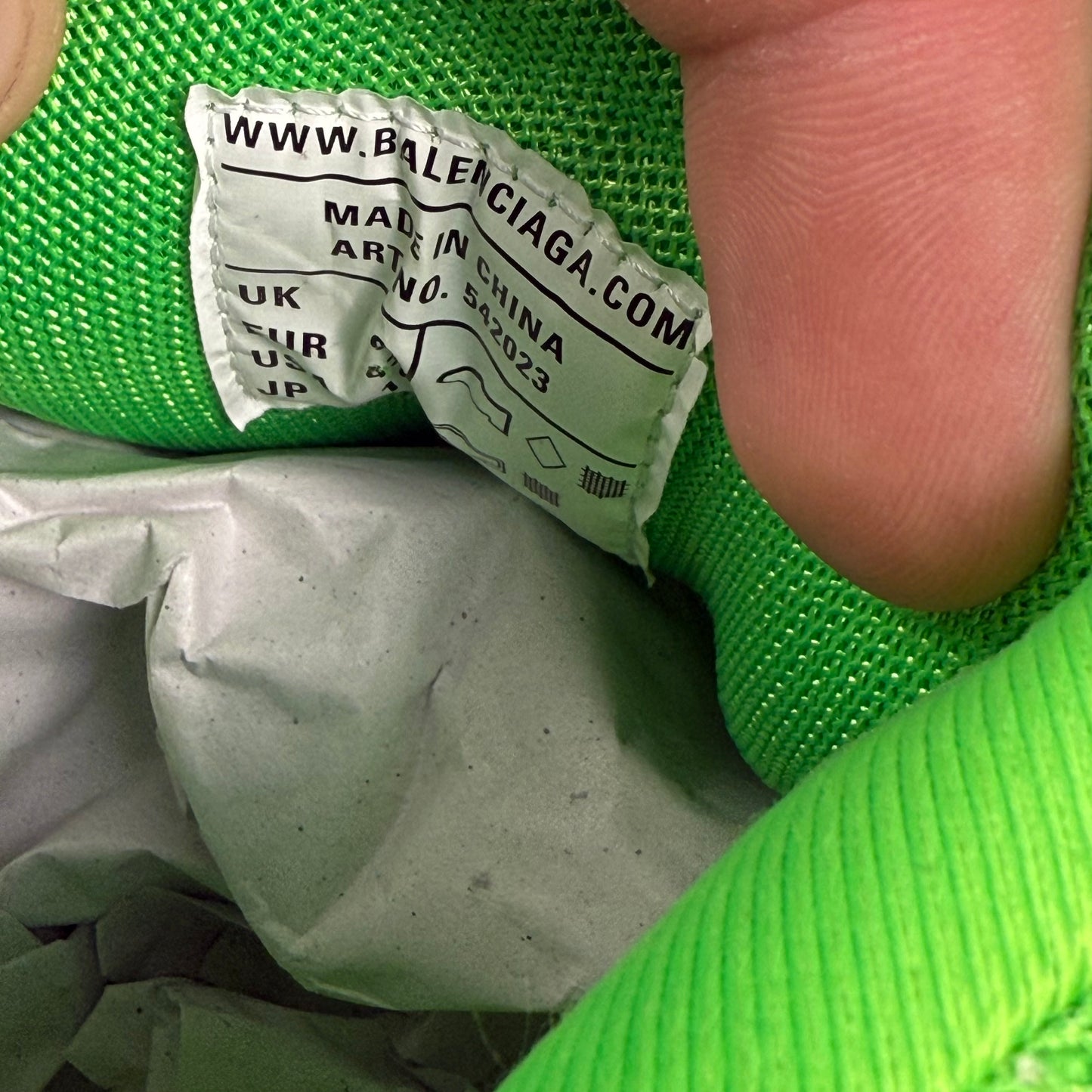 Balenciaga Track ‘Neon Green’ Shoes