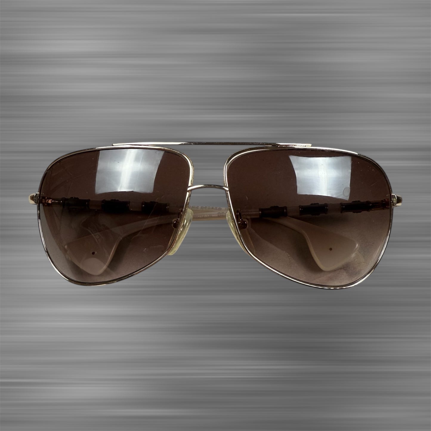 Chrome Hearts ‘Beast BBC’ White Gold/.925 Silver Sunglasses