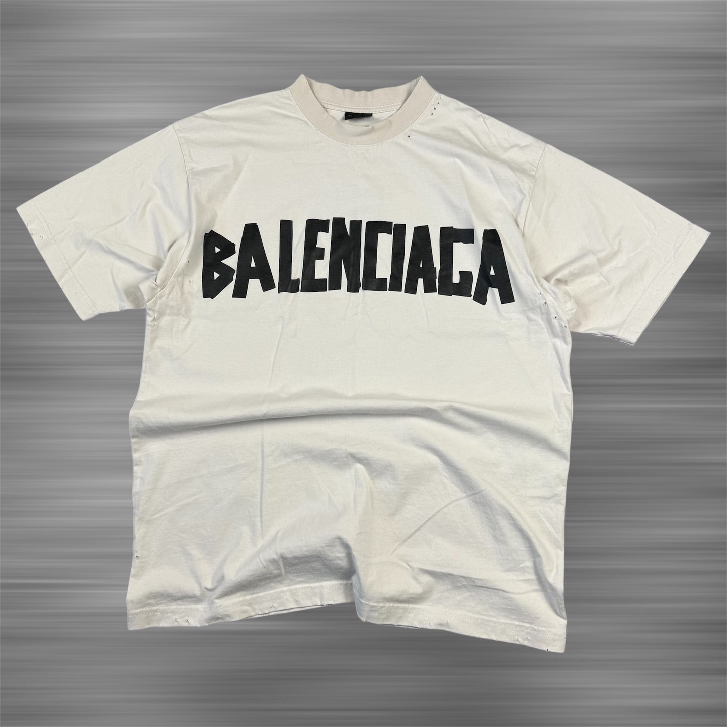 Balenciaga 24SS Tape Logo T-Shirt