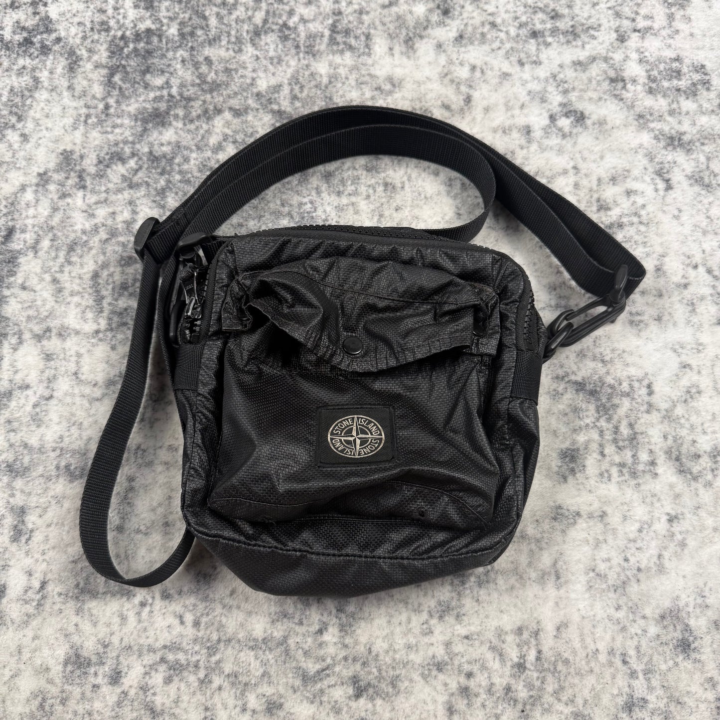 Stone Island Patch ‘Black’ Shoulder Bag