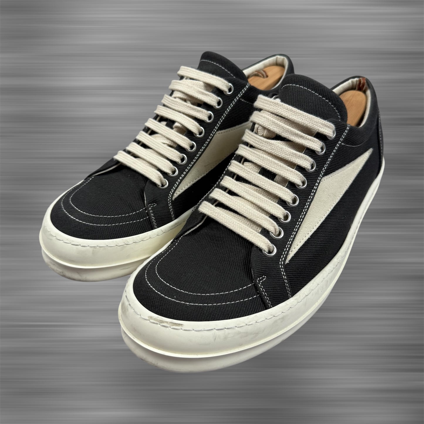 Rick Owens Vintage Low Vans ‘Black/Milk’ Shoes