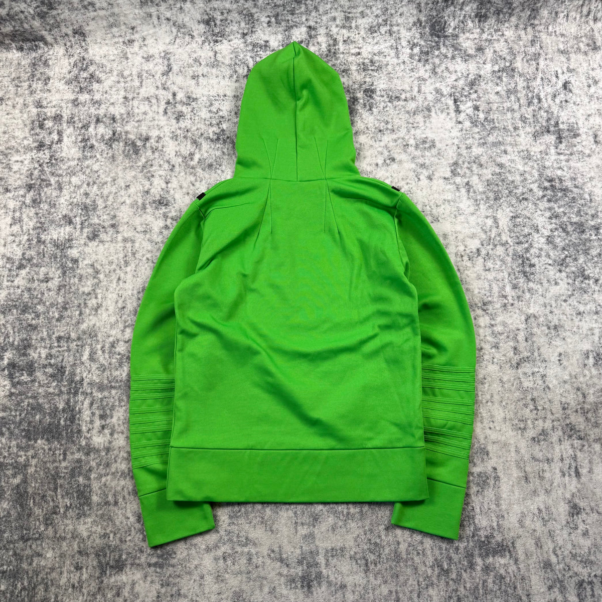 Dior Homme AW03 by Hedi Slimane Luster Neon Green Runway Hoodie