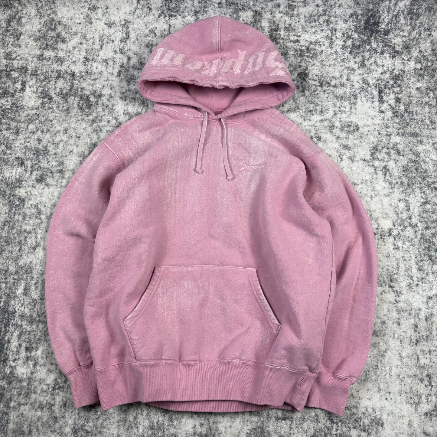 Supreme SS21 Brush Stroke ‘Pink’ Hoodie