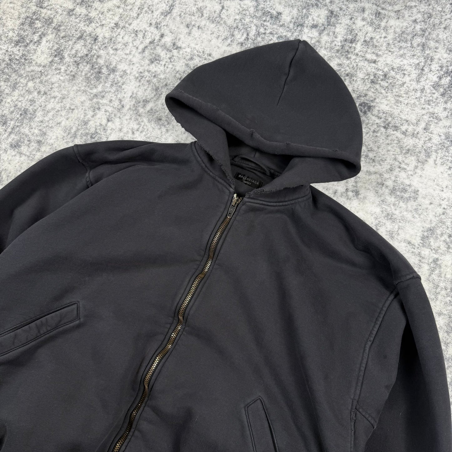 Balenciaga AGAICNELAB Hooded Bomber ‘Black’ Jacket