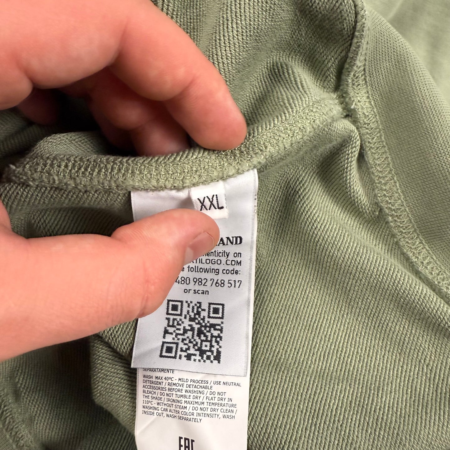 Stone Island ‘Green’ Crewneck