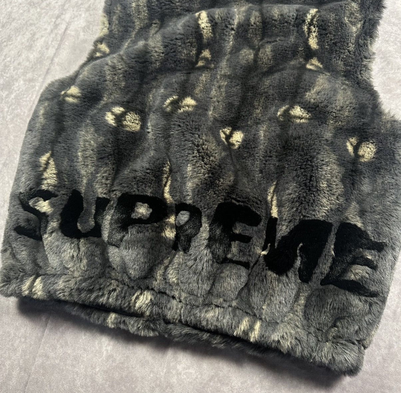 Supreme Faux Fur Hooded Vest