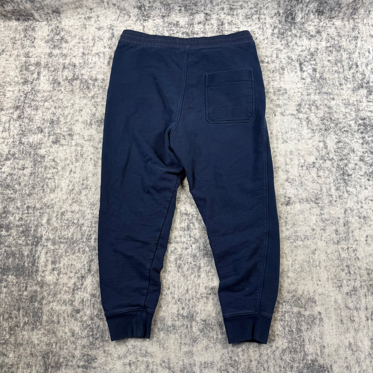 Y-3 Yohji Yamamoto Navy Blue Tapered Sweatpants
