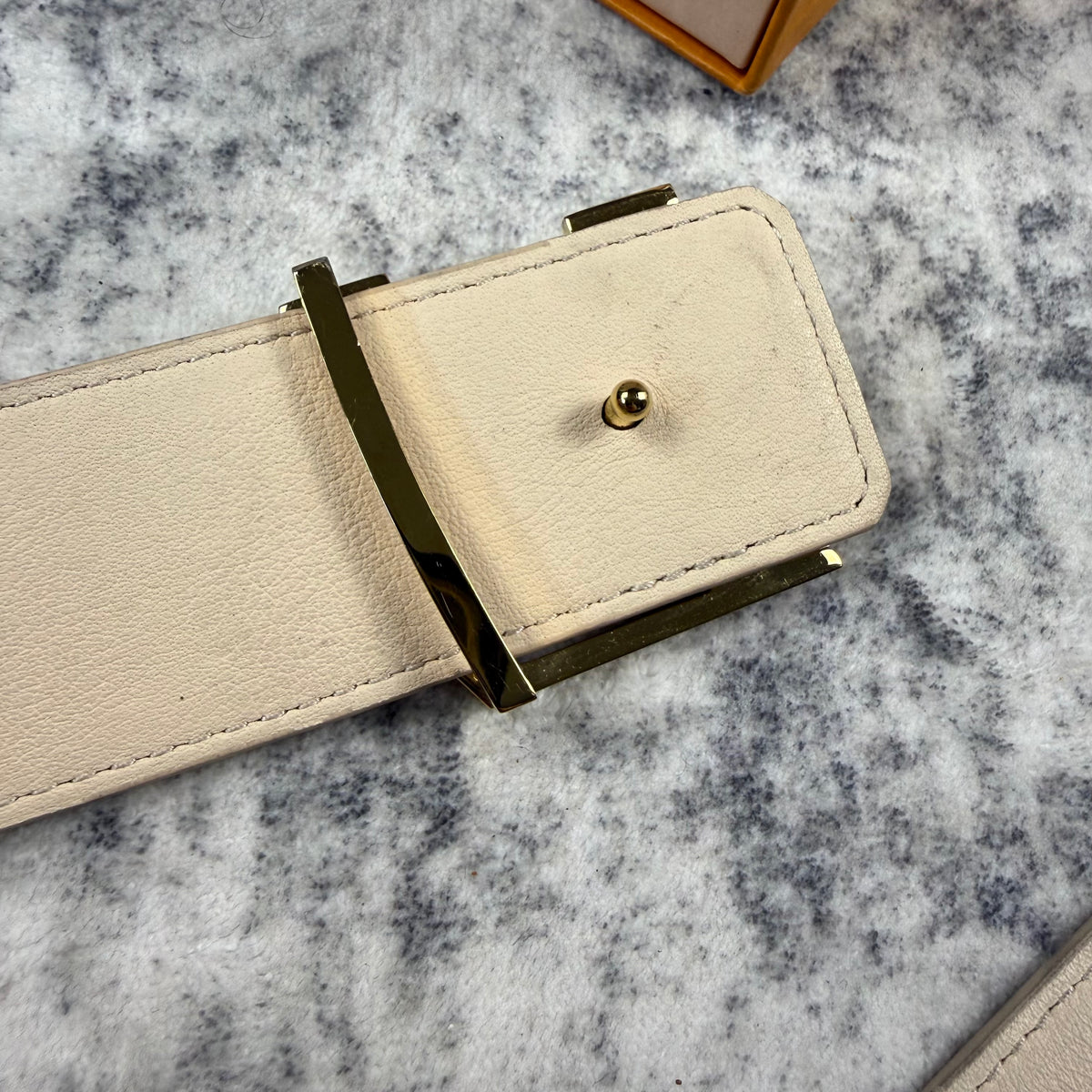 Louis Vuitton Initiales Damier Azur ‘Blue/White’ Belt
