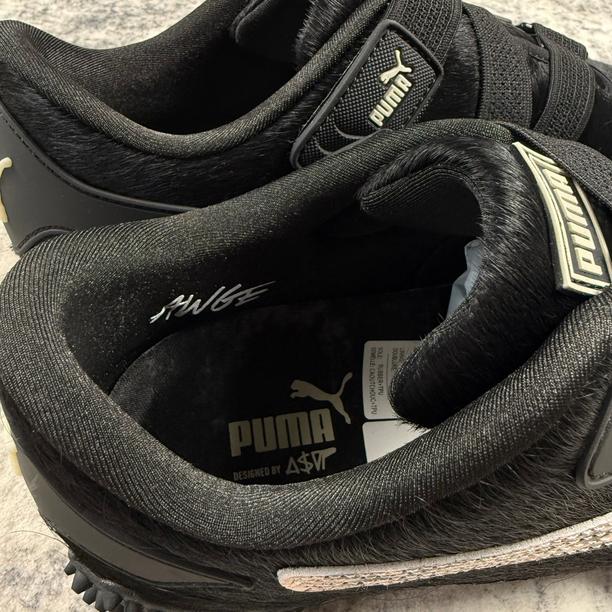 Puma Mostro OG A$AP Rocky Pony Hair Snakeskin Shoes