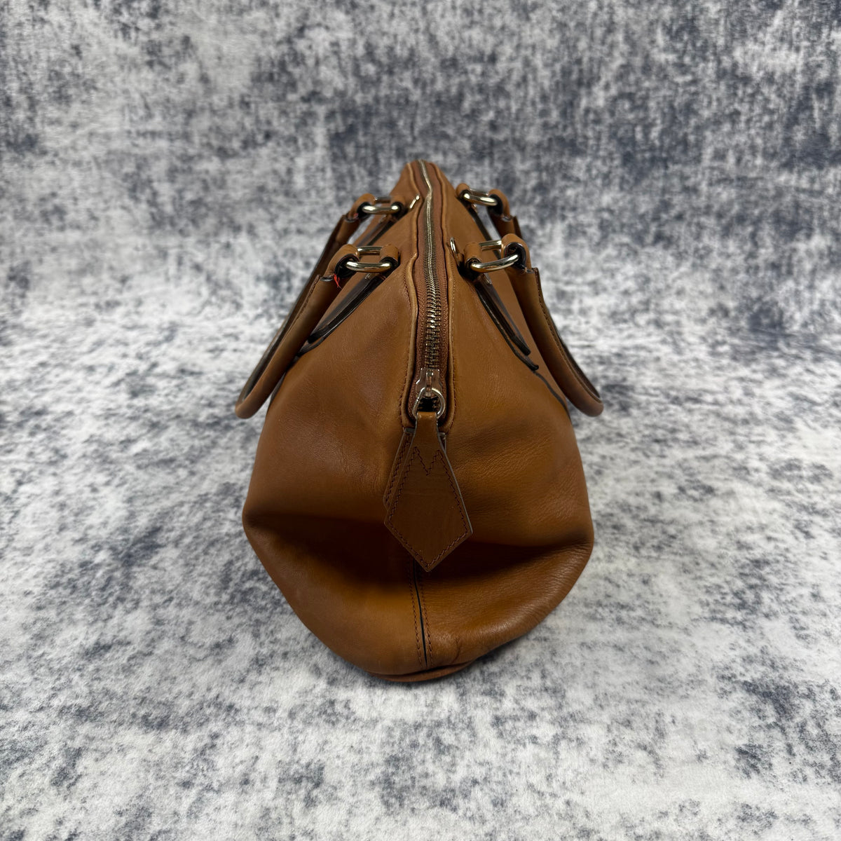 Vivienne Westwood Vintage Perforated Orb Leather Handbag