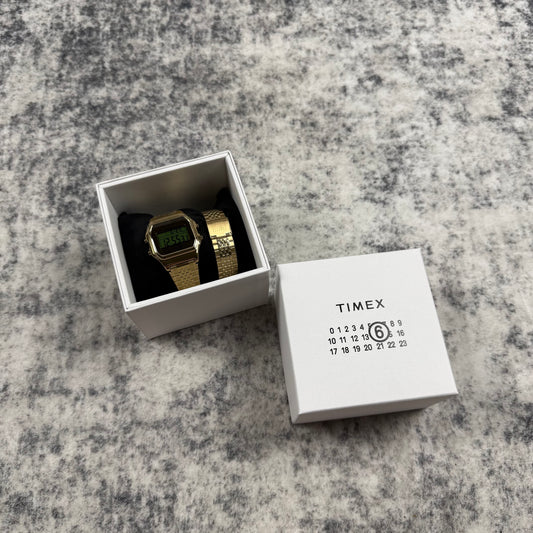 MM6 Maison Margiela x Timex Gold Digital Watch Set