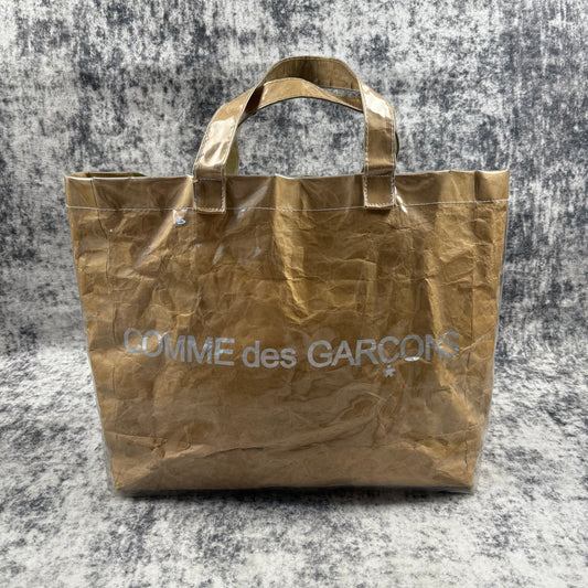 Come Des Garçons PVC Paper Tote Bag