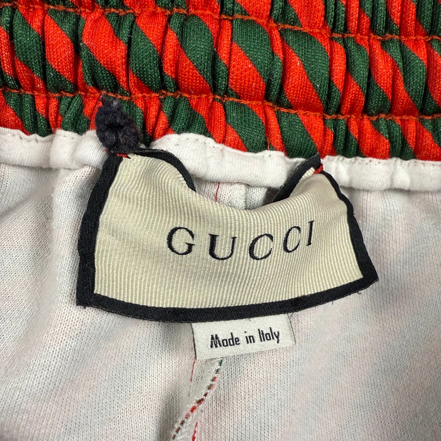 Gucci Diagonal Stripe Technical Jersey Track Pants